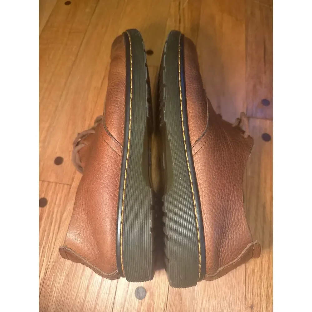 Dr Martens Bexley SoftWair 3 Eye Gibson Brown Leather Shoes Men's 11